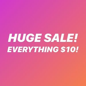 MASSIVE SALE! Closet clean-out, everything must go